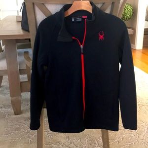Boys Spyder knit jacket